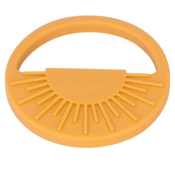 Garosa Baby Silicone Teether Toy Safe Semi Circular Sun - Picture 1 of 3
